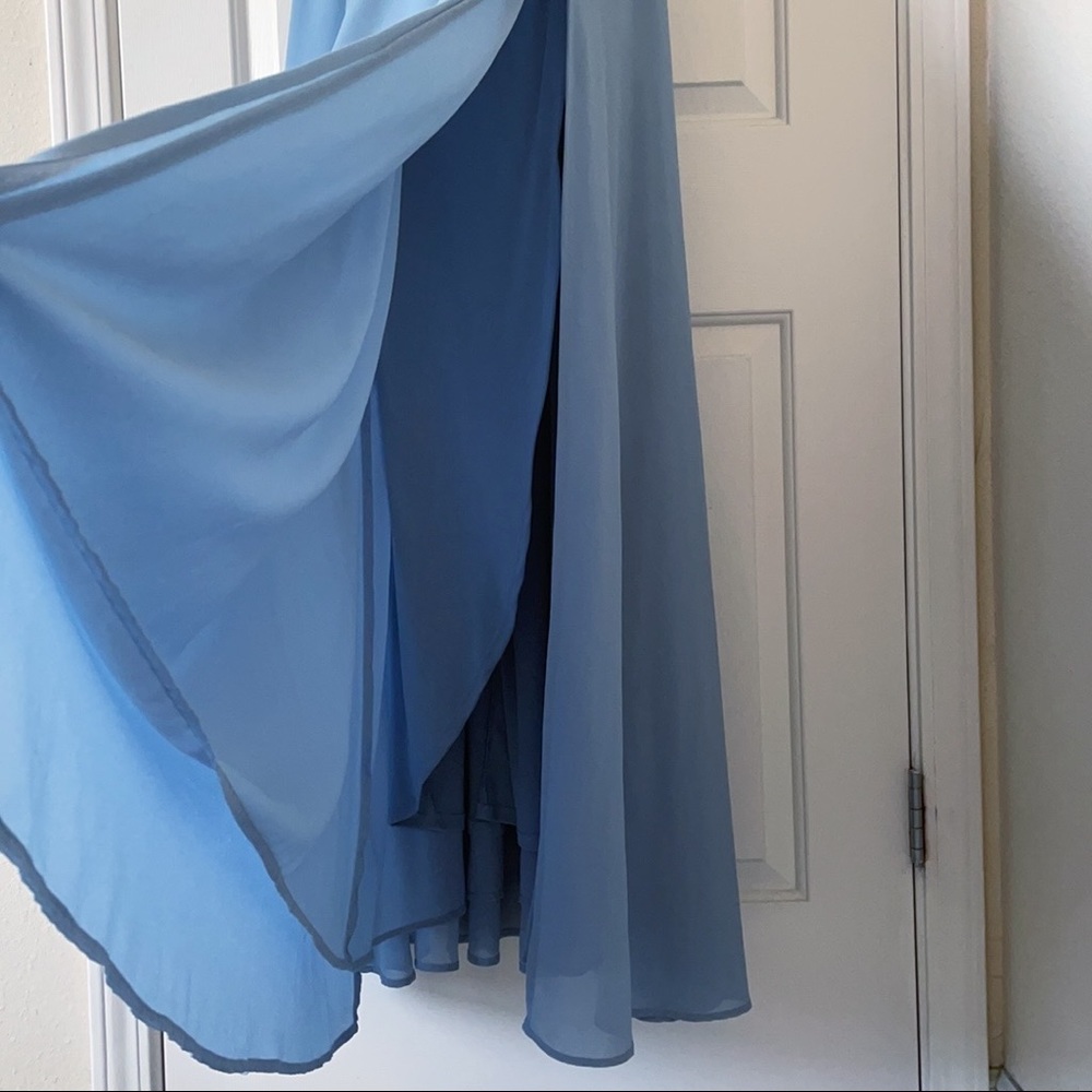 Lulus Heavenly Hues Denim Blue Maxi Dress - Picture 9 of 10